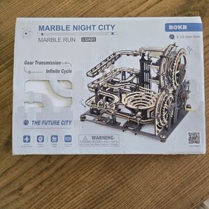 ROKR Marble Night City Marble Run